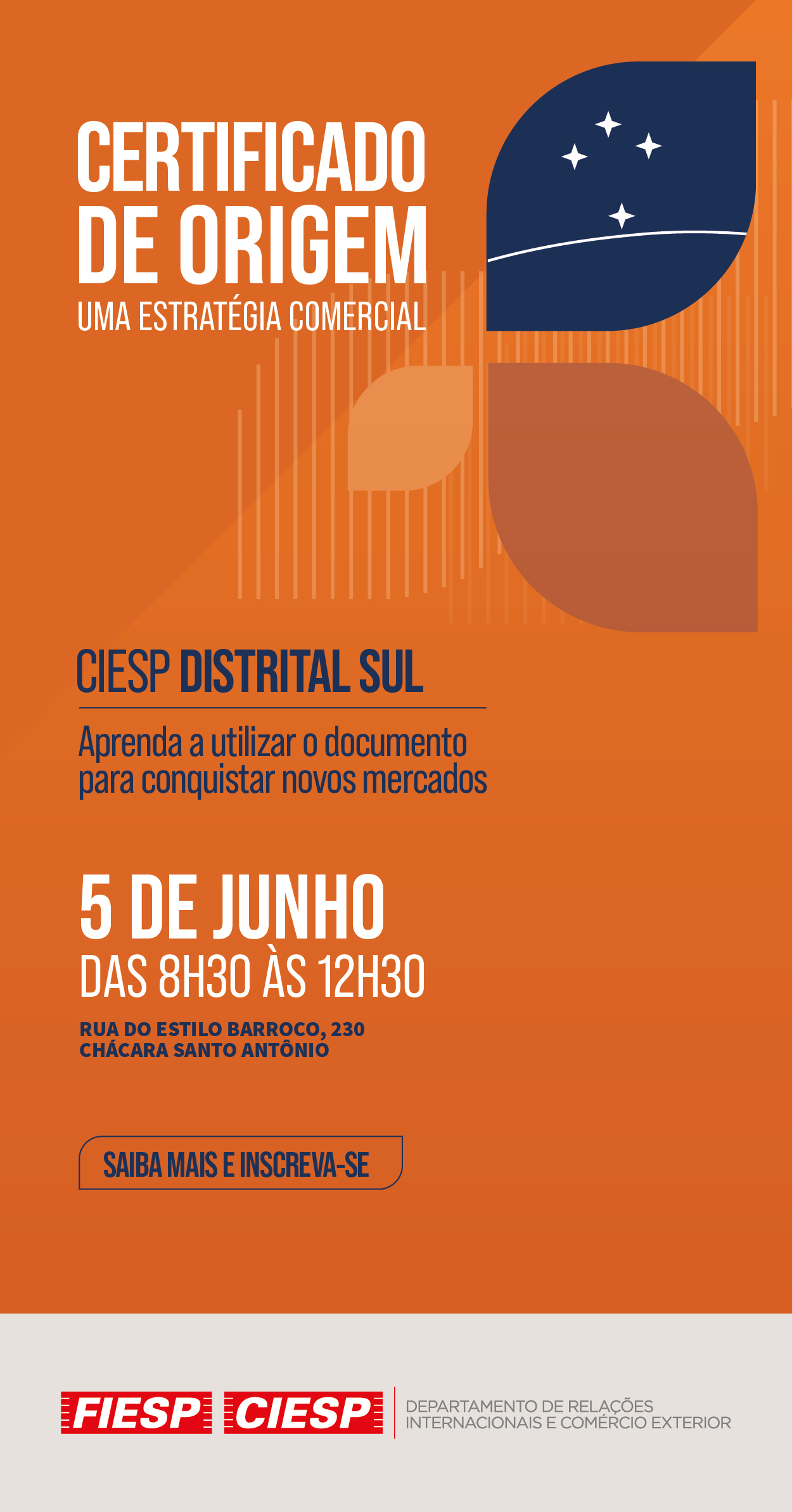 Certificado de Origem - DISTRITAL SUL